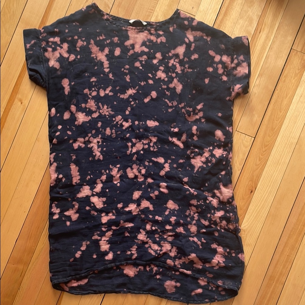 Elizabeth Suzann linen Georgia dress - tie dyed